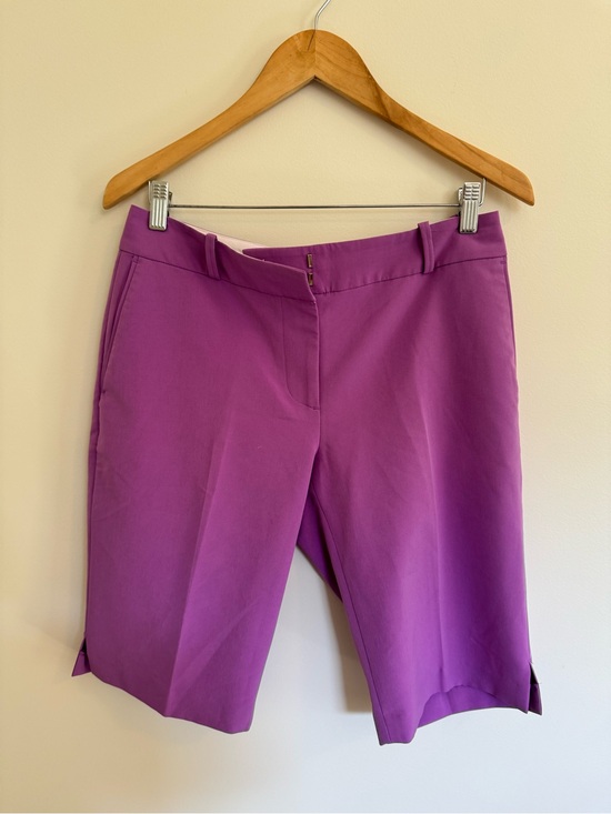 Fairway & Greene Pants - Fairway & Greene Vibrant Purple Bermuda Shorts